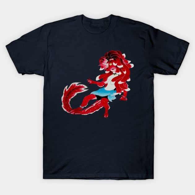 Nerine Happy T-Shirt by Lycoris ArtSpark